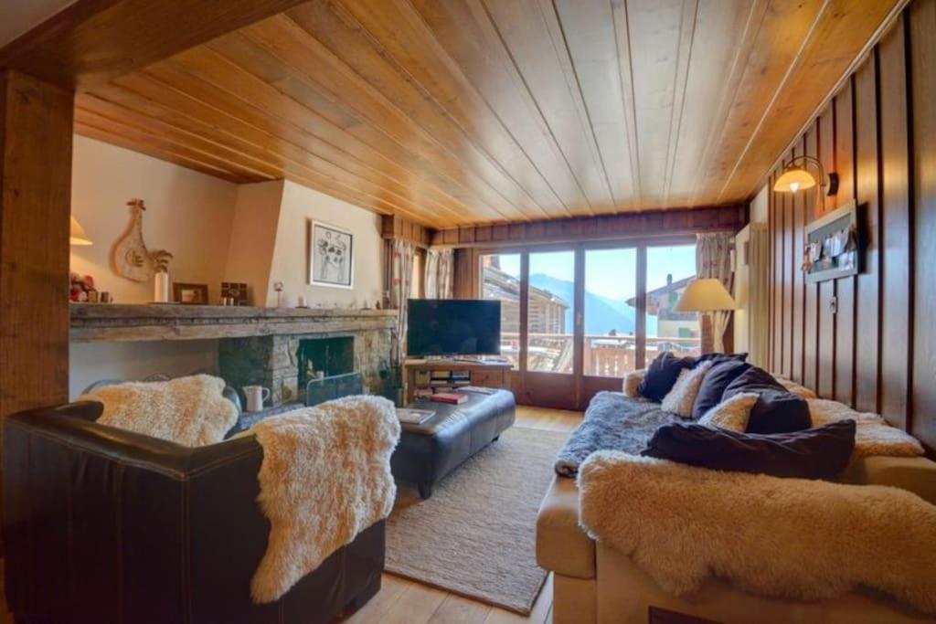 Ski-In, Chalet-Style Appt Central Verbier - 1 Min Walk To Lift Exterior photo
