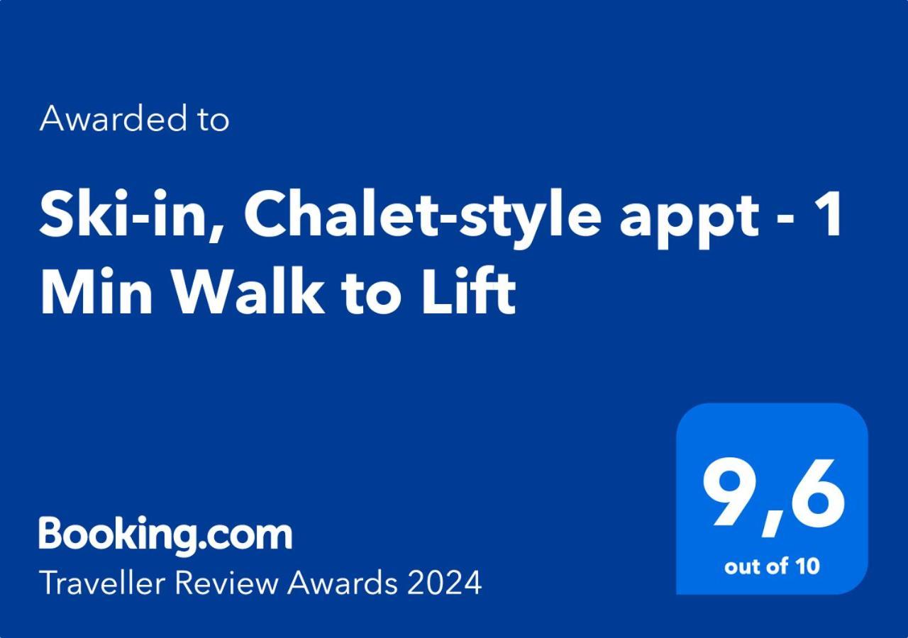 Ski-In, Chalet-Style Appt Central Verbier - 1 Min Walk To Lift Exterior photo