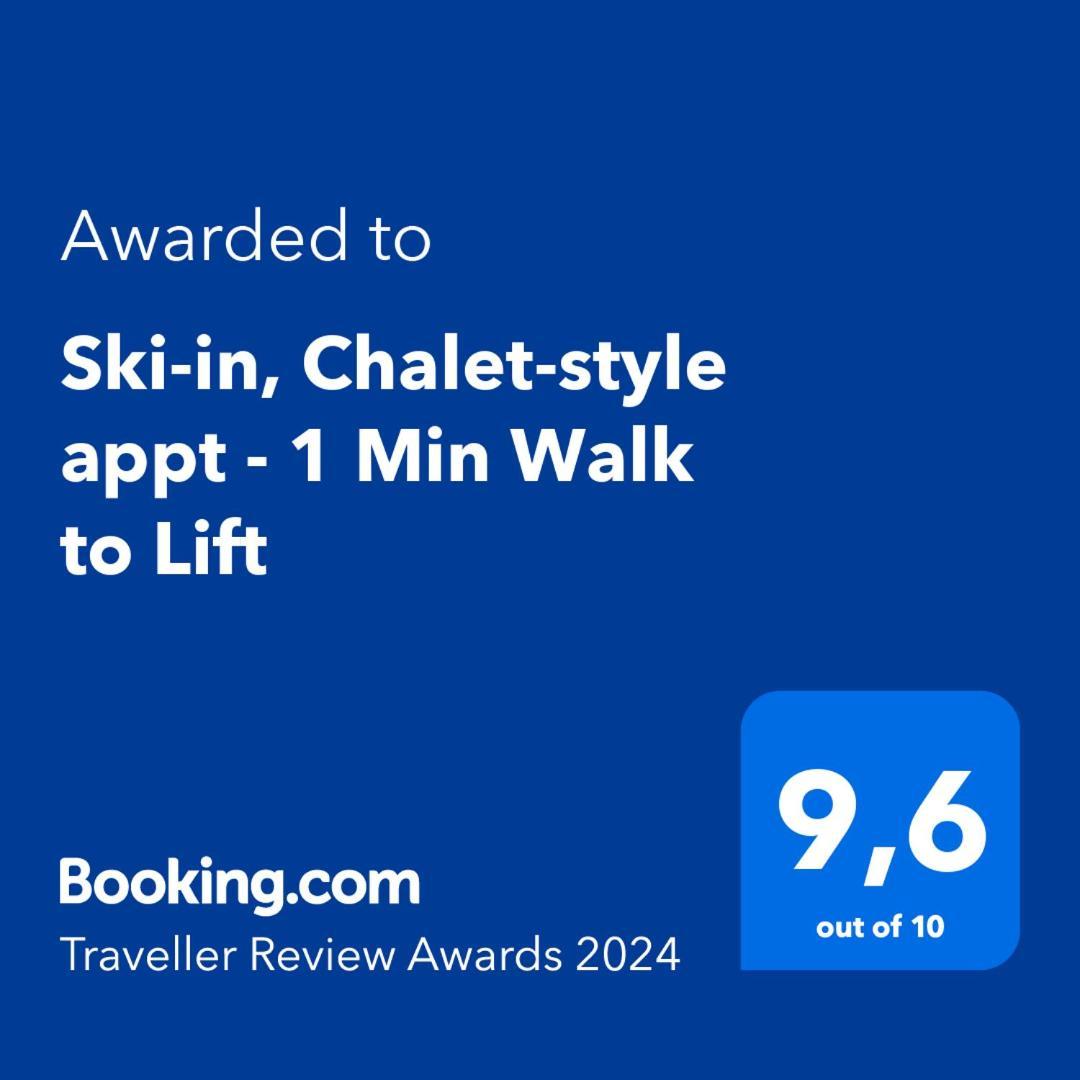 Ski-In, Chalet-Style Appt Central Verbier - 1 Min Walk To Lift Exterior photo